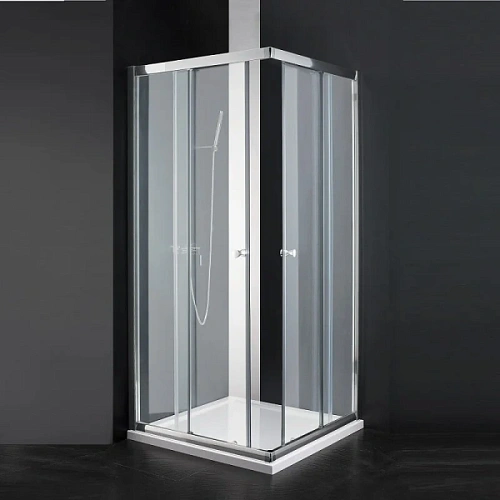 Душевой уголок Cezares Anima 90х90 см рифленое стекло - фото 2