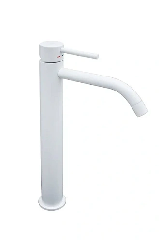 Смеситель для раковины Paffoni Light белый матовый - фото 2