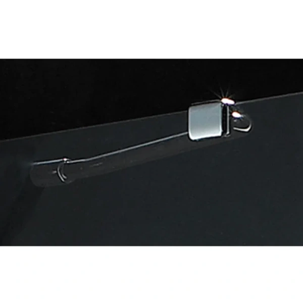 Душевая дверь в нишу Cezares Elena 153 см с прозрачным стеклом ELENA-W-B-11-100+60-C-Cr (детальная фотография), распашные