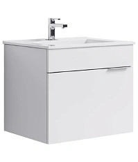 Тумба с раковиной подвесная Aqwella Бриг Br.01.06/1/W 60 см с одним ящиком