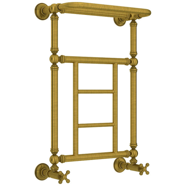 Полотенцесушитель водяной Сунержа Ренессанс 40х66 см состаренная латунь 051-0282-6640 (детальная фотография)