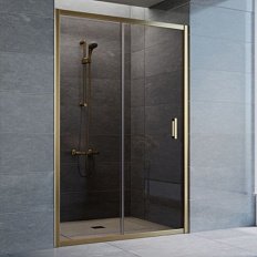 Душевая дверь профиль бронза стекло бронза Vegas-glass