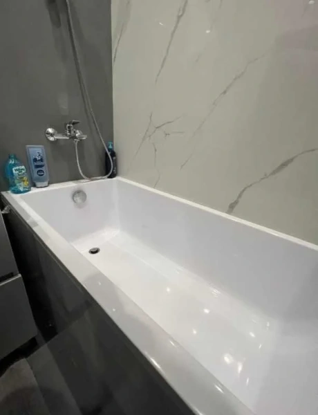 Ванна из литьевого мрамора Radianse Лазурь-2 160 x 70 см, белый, Лазурь-2 R-1600/700 (детальная фотография), 160х70