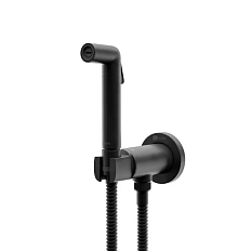 Гигиенический душ со смесителем Lemark Solo черный