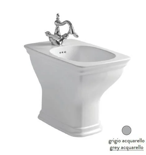 Биде напольное Artceram Civitas серое CIB002 34 00 (детальная фотография)