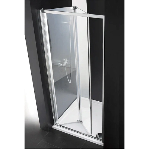 Душевая дверь в нишу Cezares Anima 90 см стекло рифленое Punto - фото 2