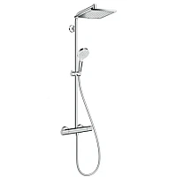Душевая стойка Hansgrohe Crometta E с термостатом