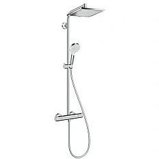 Душевая стойка Hansgrohe Crometta E с термостатом