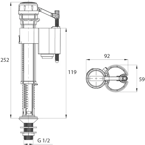 Впускной клапан IDDIS нижний подвод F012400-0007 (детальная фотография), в наличии