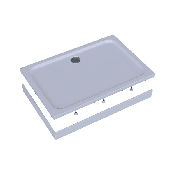 Душевой поддон Акватек 100x80 см акриловый DPA-0000009 (детальная фотография), прямоугольные