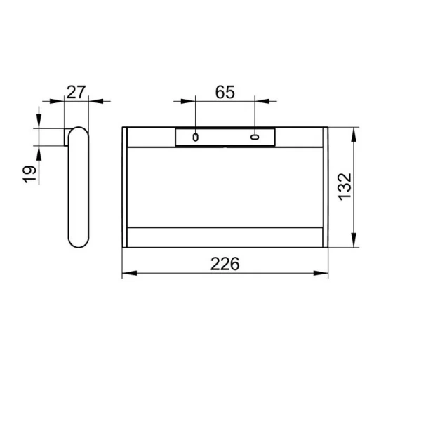 Полотенцедержатель, нерж. сталь, Keuco Plan 14921 070000 (детальная фотография), в наличии