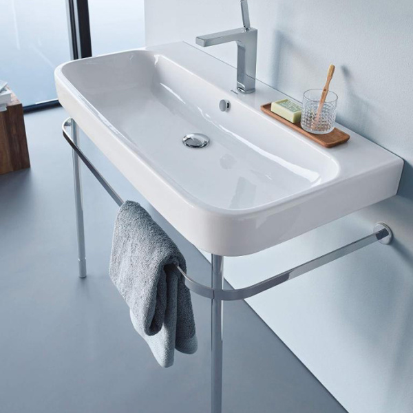 Раковина Duravit Happy D.2 231880 (детальная фотография), накладные (на столешницу)