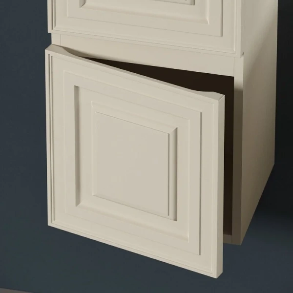 Шкаф-пенал подвесной Sancos Very 35 см правый, beige soft PVR35RCE (детальная фотография), бежевые