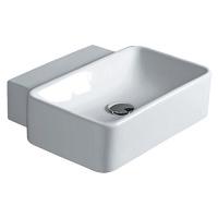 Раковина, цвет антрацит матовый, Simas Flow FL 16 ANTRACITE MATT