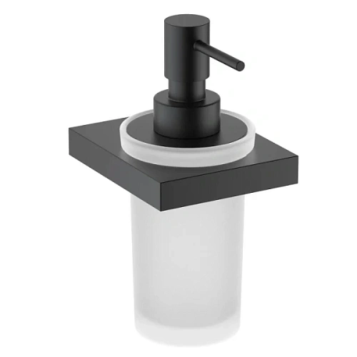 Дозатор для мыла Timo Petruma черный матовый - фото 3