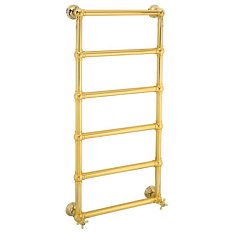 Полотенцесушитель электрический Migliore Colosseum 56х119 см золото, подключение справа