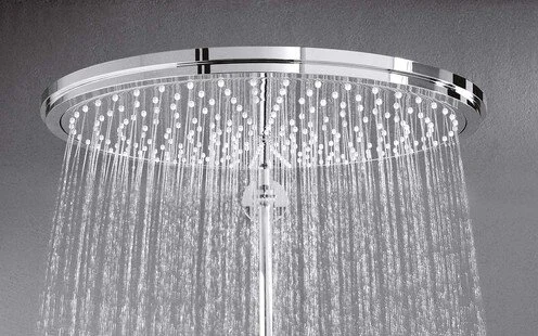 Душевая система Grohe Rainshower System 27058000 (детальная фотография), без излива