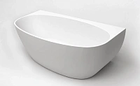 Ванна акриловая BelBagno 150х78 см полукруглая
