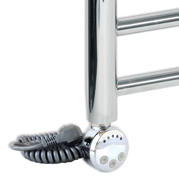 Полотенцесушитель электрический Ника Arc 120х50 см правый ЛД Г2 120/50 прав (детальная фотография), хром