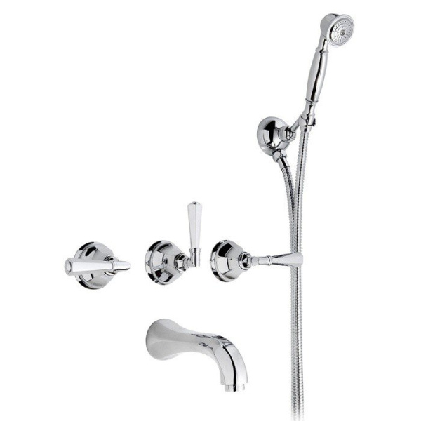 Смеситель для ванны, хром, Nicolazzi Teide 1903CR05 (детальная фотография)