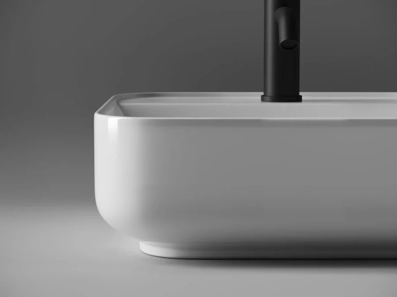 Раковина Ceramica Nova Element 39 см накладная CN5014 (детальная фотография), белые