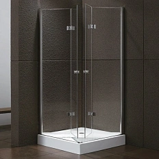 Душевой уголок Cezares Elena 80x80 см стекло прозрачное