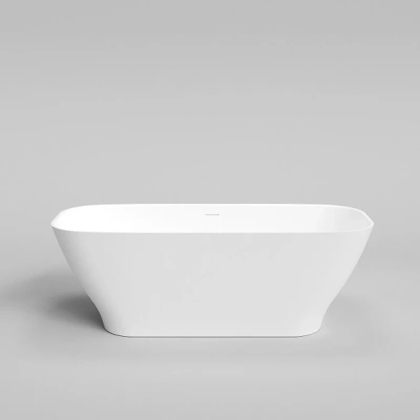 Ванна из искусственного камня Radostone Ernica VERA10000170, 170 x 70 см, цвет белый матовый (детальная фотография)