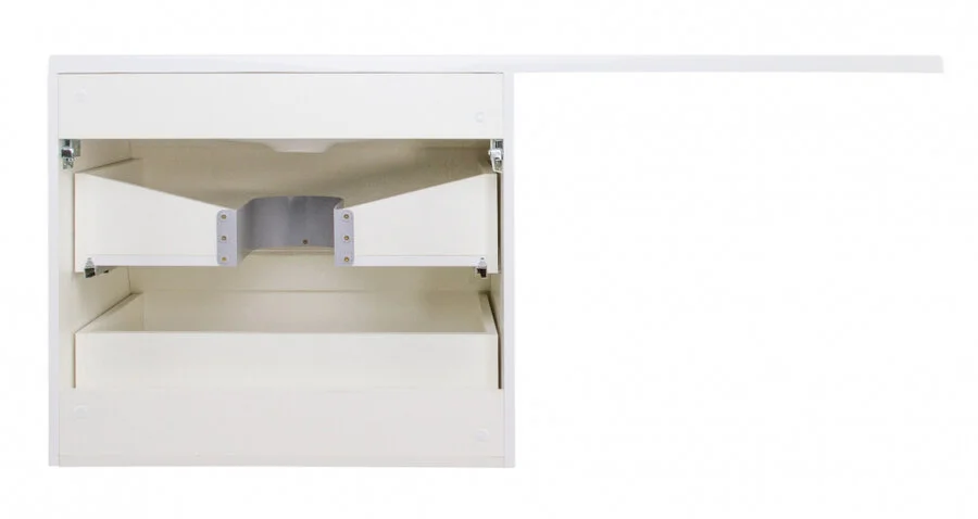 Тумба под раковину подвесная Style Line Даллас 68 см белая СС-00002352 (детальная фотография) index_1