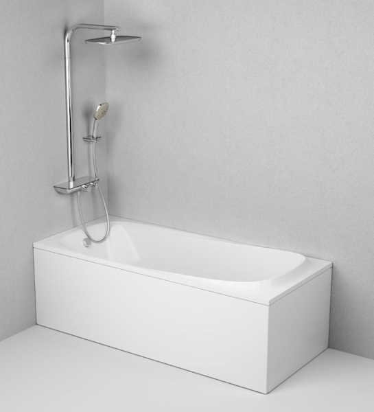 Ванна акриловая Am.Pm Sensation W30A-170-075W-A 170х75 см прямоугольная (детальная фотография), акриловые