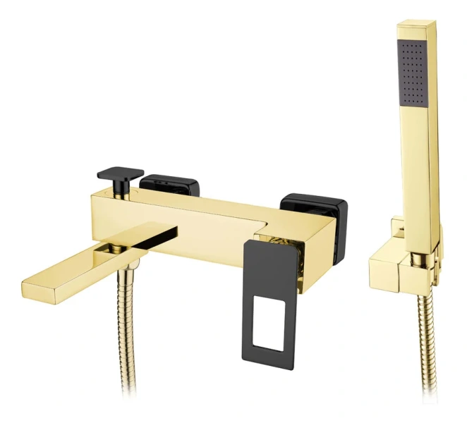 Смеситель для ванны Boheme Q 143 рычажный (детальная фотография)