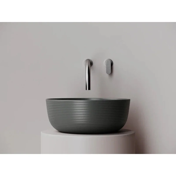 Раковина Ceramica Nova Element 35 см темный антрацит матовый CN6073MDH (детальная фотография), другие