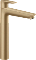 Смеситель для раковины Hansgrohe Talis E шлифованная бронза