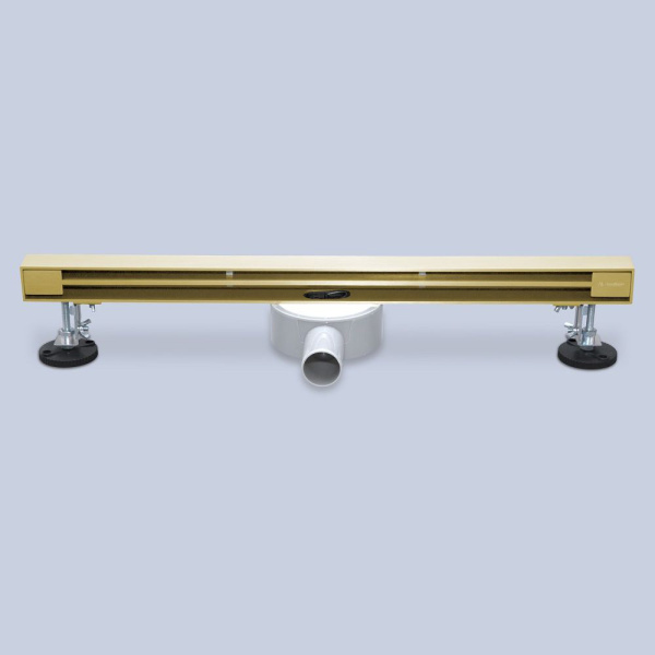 Душевой лоток ALTROBAGNO Trave 071218 60 см золото матовое ALTROBAGNOTrave071218BG (детальная фотография), золото