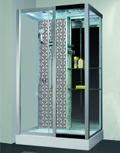 Душевая кабина Niagara Luxe 117х82 см правая 7713WR (детальная фотография), прямоугольные