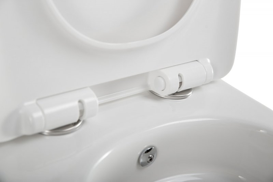 Унитаз подвесной BelBagno Kraft с функцией биде BB7106CH-TOR-BS/SC (детальная фотография), современные, hi-tech, прямоугольные