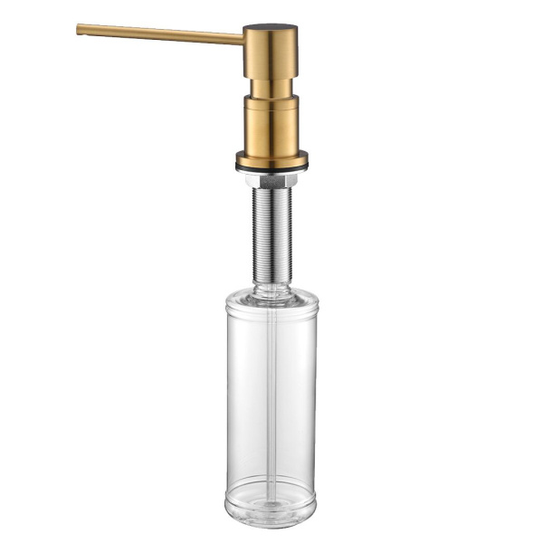 Дозатор Paulmark Kraft брашированное золото D003-BG (детальная фотография)