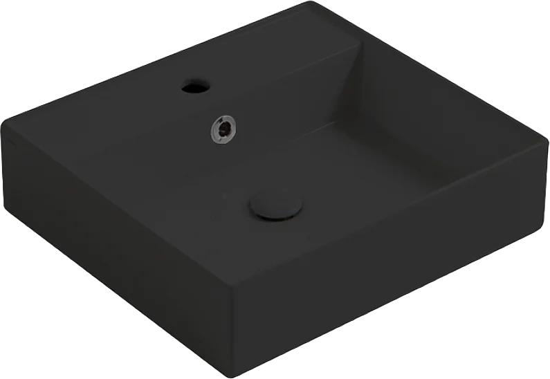 Раковина Simas Agile 51 см черная матовая AG51 nero matt*1 (детальная фотография)