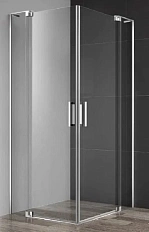Душевой уголок Cezares Slider 90х100 см стекло прозрачное профиль хром