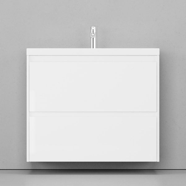 Тумба с раковиной подвесная Velvex Klaufs tpKLA.90.2Y-61 90 см с ящиками (детальная фотография), в наличии, по запросу