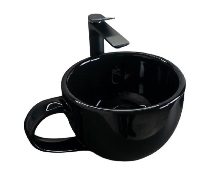 Раковина GID Creativo Nc9077 40 см черная 52230 (детальная фотография)