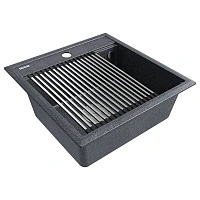 Мойка для кухни Paulmark Stepia 50 см графит