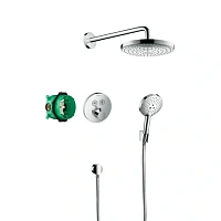 Душевой комплект Hansgrohe Raindance Select S, хром