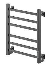 Полотенцесушитель электрический Ника Step 60х50 см черный матовый