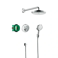 Душевой комплект Hansgrohe Raindance Select S, хром