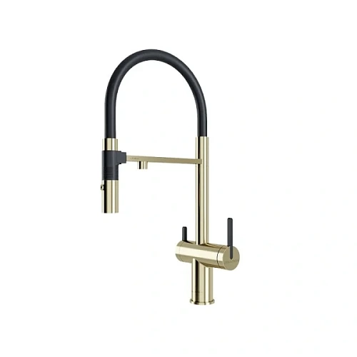 Смеситель для питьевой воды Paulmark Gravity светлое золото - фото 6