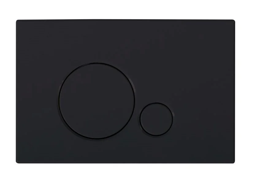 Клавиша смыва BelBagno Sfera черная матовая BB017-SR-NERO.M (детальная фотография)