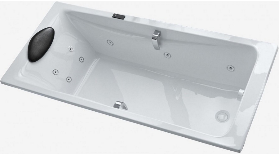 Ванна акриловая Jacob Delafon Odeon Up 180х80 см гидромассажная E5BB2200-00 (детальная фотография)