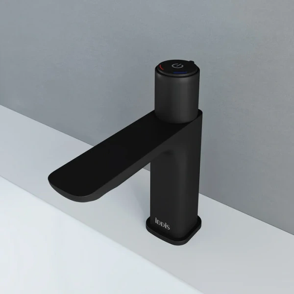 Смеситель для раковины IDDIS Slide черный матовый SLIBLBTi01 (детальная фотография), черные