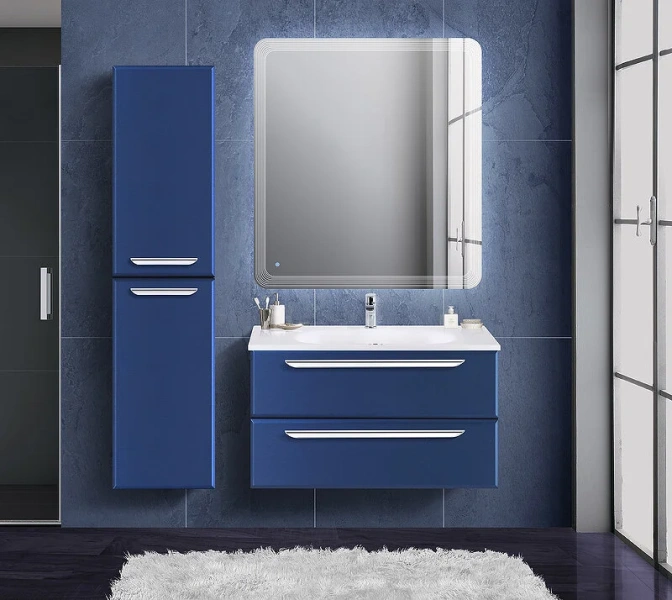 Тумба под раковину подвесная Cezares Eco 75 см sapfiro ECO-750-2C-SO-SPF-P (детальная фотография) index_1