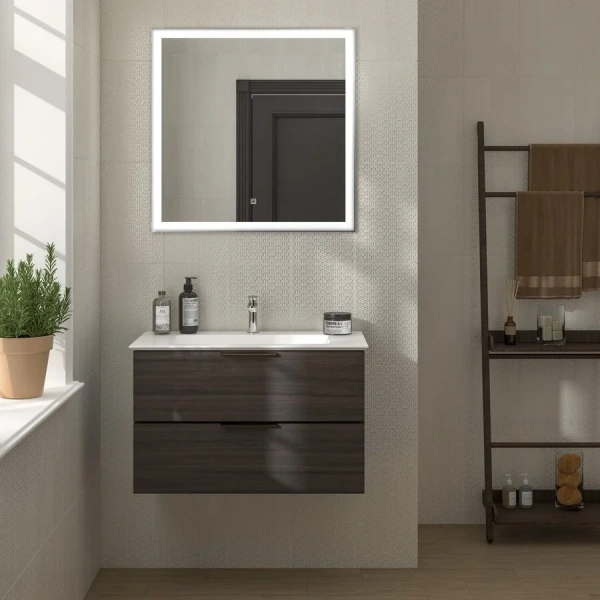 Раковина Kerama Marazzi Piano 65 см с крепежом PI.wb.65 (детальная фотография), белые